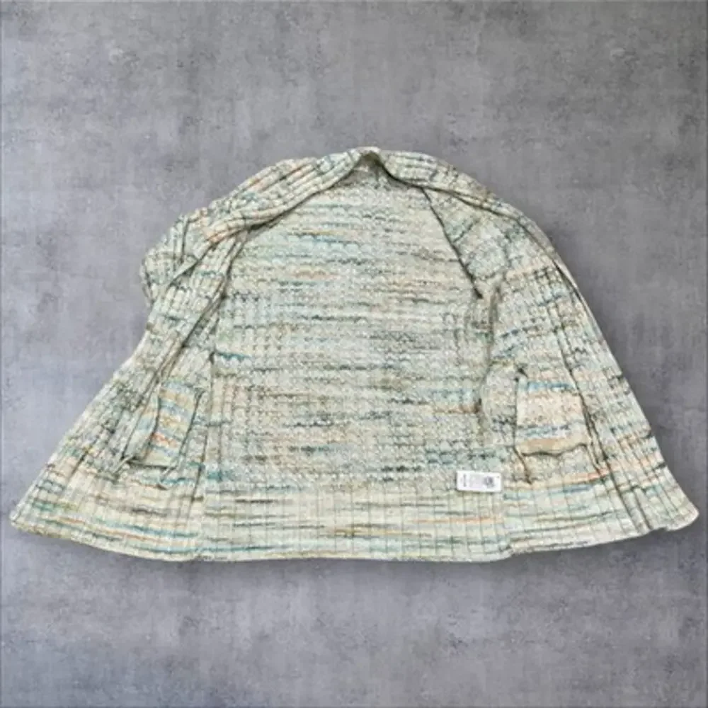 Anthropologie Space-Dyed‎ Multicolored Longline Cardigan Size XS X-Small - Picture 14 of 16